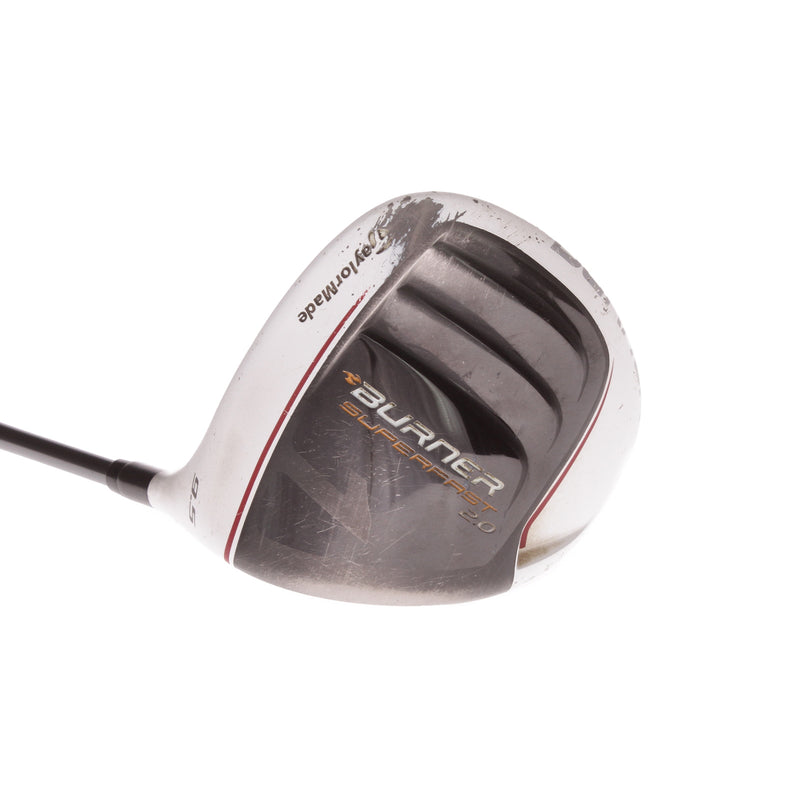 TaylorMade Burner SuperFast 2.0 Graphite Mens Right Hand Driver 9.5 Degree Stiff - Matrix Ozik Xcon-4.8