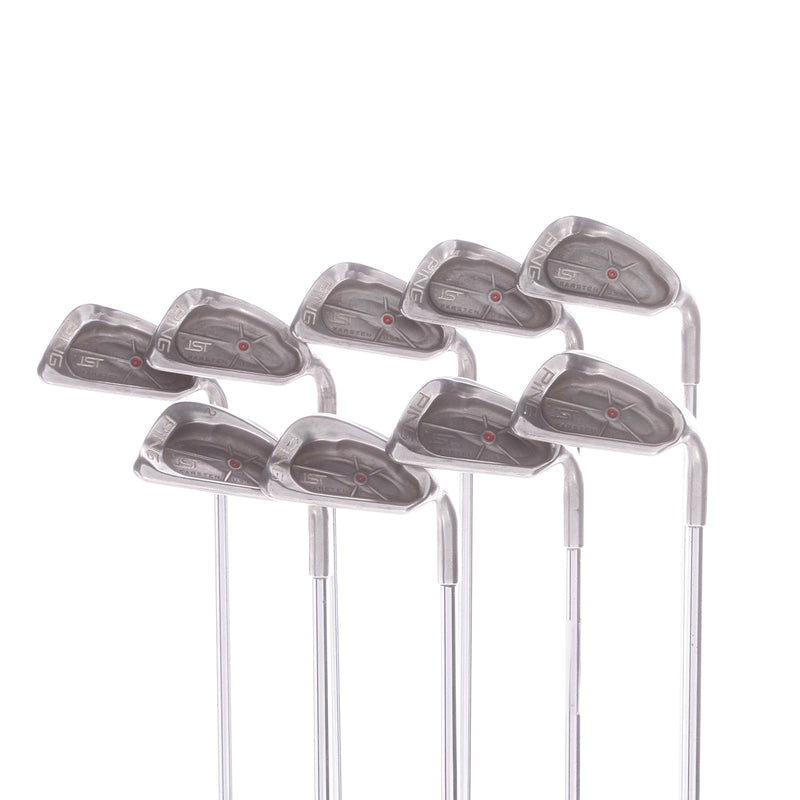 Ping ISI Steel Men's Right Irons 3-PW+SW Red Dot  Stiff - Cushin