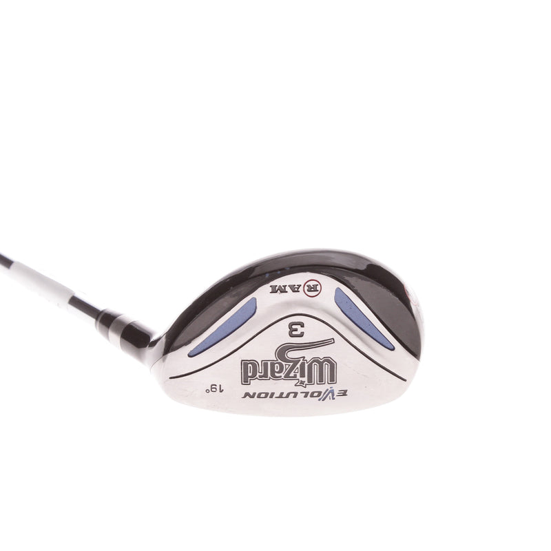 RAM Evolution Wizard Steel Men's Right Hybrid 19 Degree Regular - True Temper Wizard Evolution