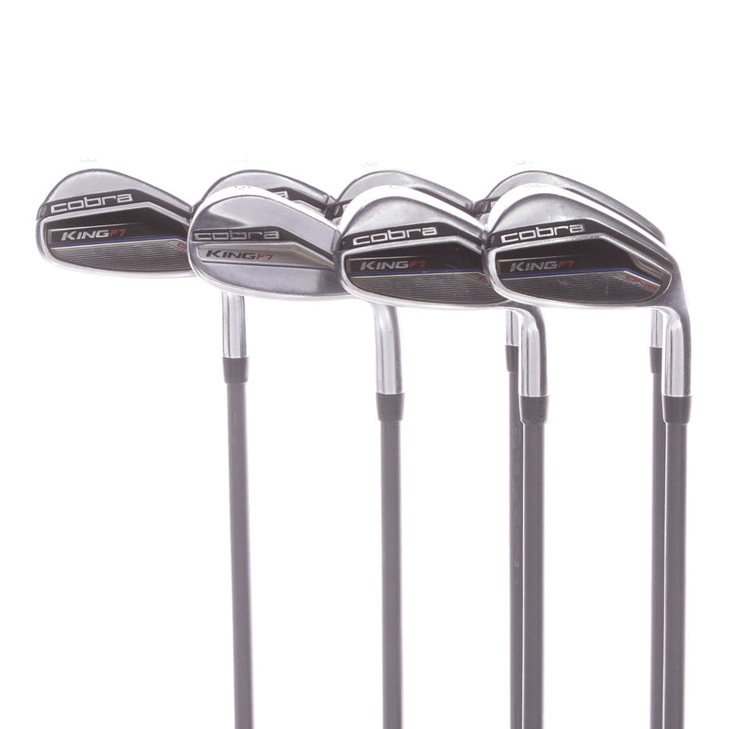 Cobra F7 One Length Graphite Mens Right Hand Irons 5-SW Senior - Fujikura Pro 63g lite