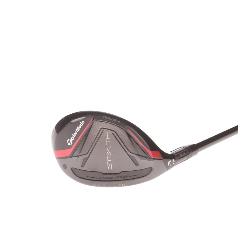 TaylorMade Stealth Graphite Mens Left Hand Hybrid 19 Degree Regular - Fujikura Ventus 6R