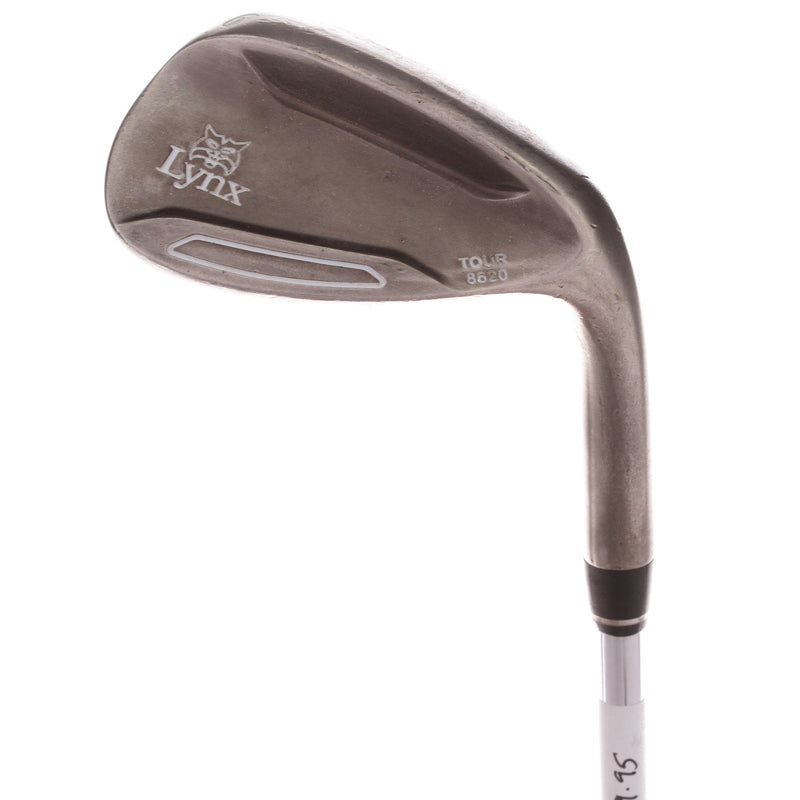 Lynx 8620 Steel Mens Right Hand Sand Wedge 56 Degree Wedge - KBS Tour 90