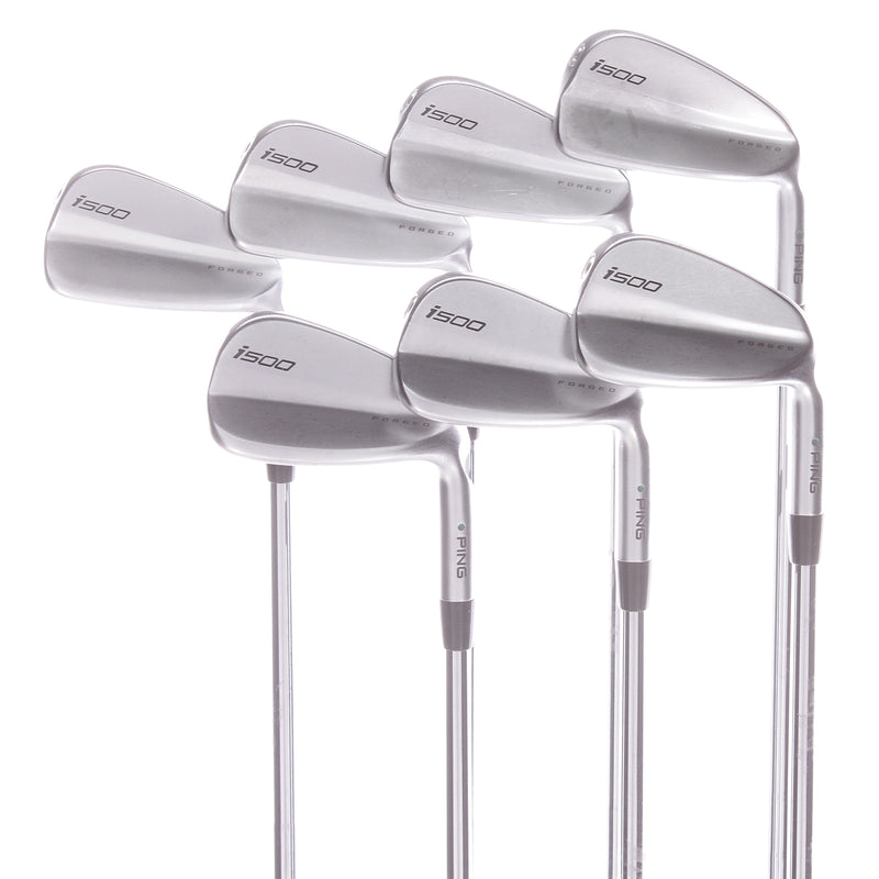 Ping I500 Steel Mens Right Hand Irons 4-PW Green Dot Stiff - KBS Tour 120