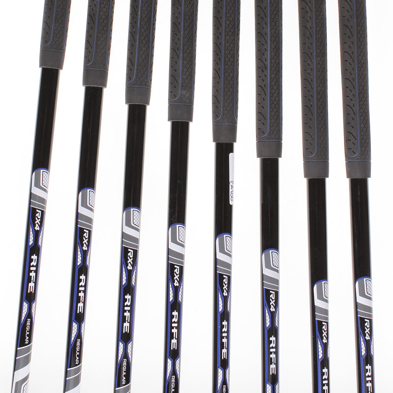 Rife RX4 Graphite Mens Right Hand Irons 4-SW Regular - RX4 Regular