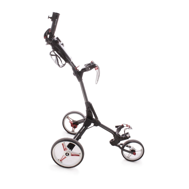 Motocaddy Cube Second Hand 3 Wheel Second Hand Push Trolley - Black Red