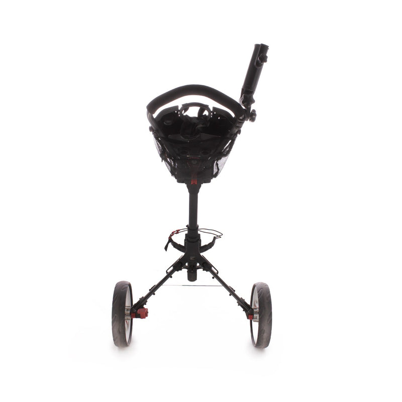 Motocaddy Cube Second Hand 3 Wheel Second Hand Push Trolley - Black Red