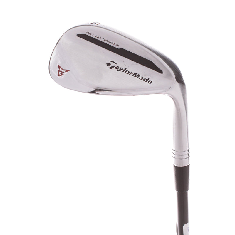 TaylorMade Milled Grind 2 Chrome SB Graphite Mens Right Hand Sand Wedge 54 Degree 11 Bounce Regular - UST Helium