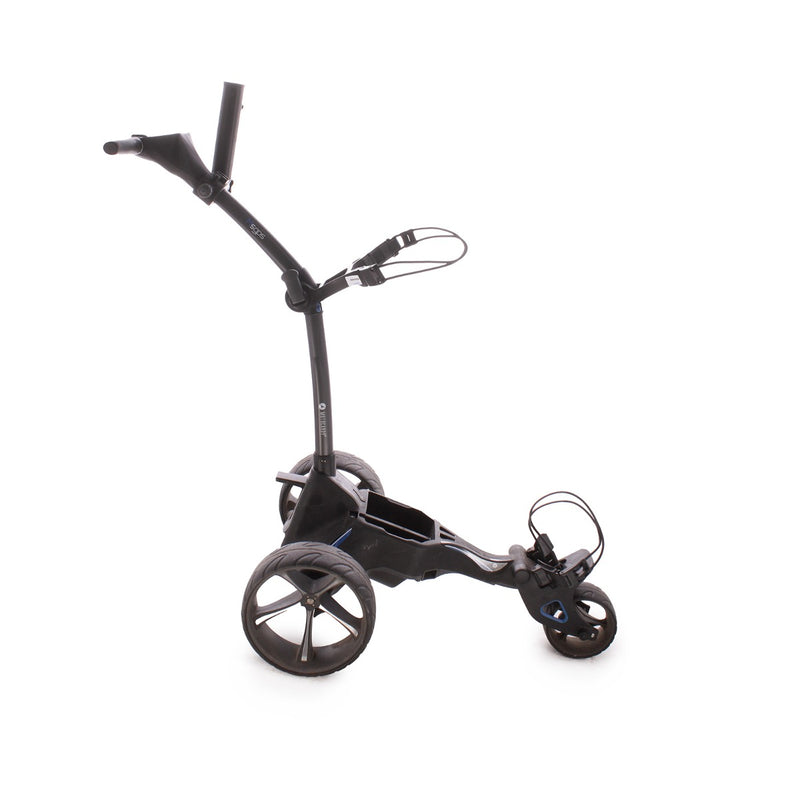 Motocaddy M5 Gps 18 Hole Lithium Battery Second Hand Golf Trolley - Gunmetal Blue