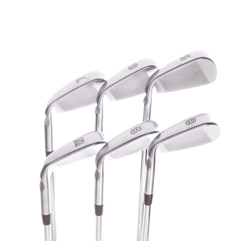 Ping i525 Steel Mens Right Hand Irons 5-PW Stiff - Ping AWT 2.0