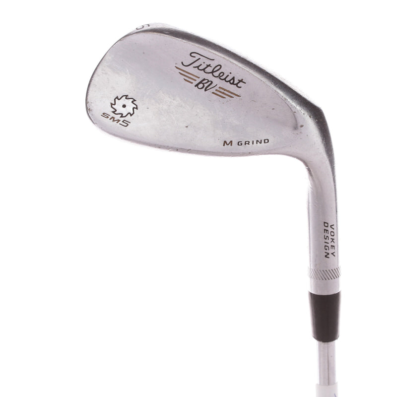 Titleist SM5 M Grind Steel Mens Right Hand Sand Wedge 56 Degree 10 Bounce Wedge - BV SM5