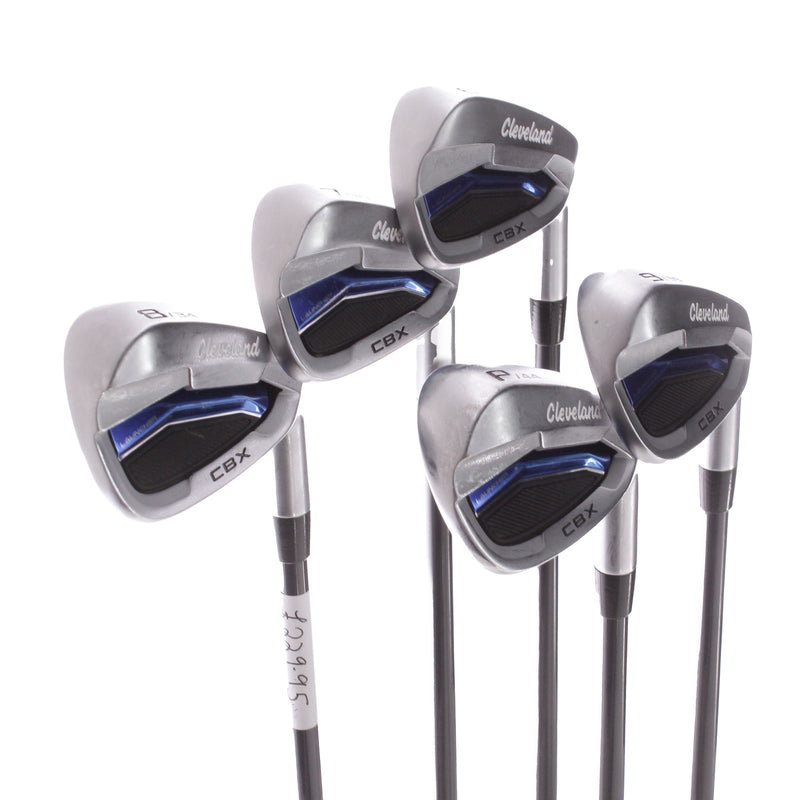 Cleveland CBX Graphite Men's Right Irons 6-PW Senior - Miyazaki C.Kua 6 A