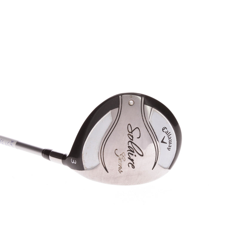 Callaway Solaire Gems Graphite Ladies Right Hand Fairway 3 Wood 17 Degree Ladies - Callaway 55