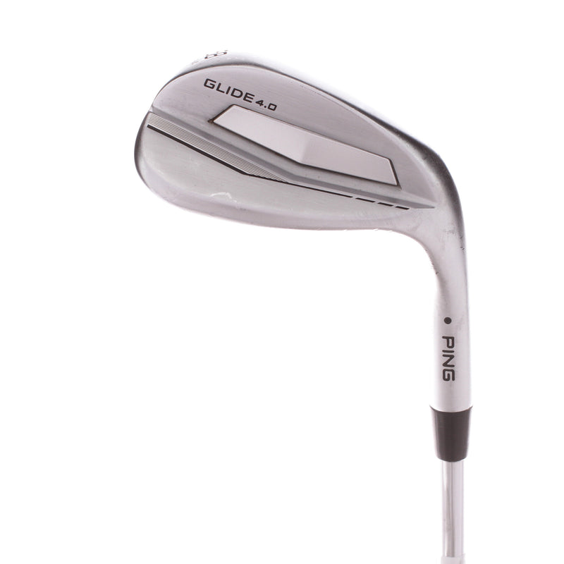 Ping Glide 4.0 Wide Steel Mens Right Hand Lob Wedge Black Dot 58 Degree 14 Bounce Wedge - Ping ZZ 115