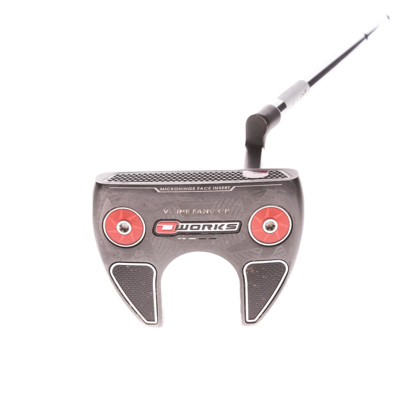 Odyssey O Works V-Line Fang CH Mens Right Hand Putter 33 Inches - Super Stroke Pistol GT 1.0