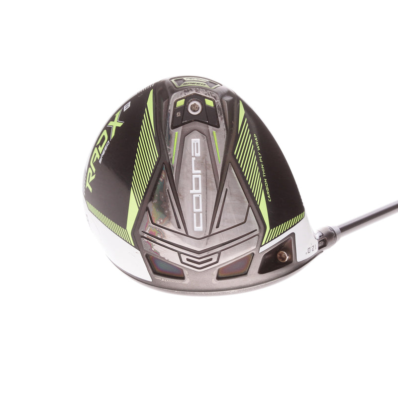 Cobra Rad Speed X Graphite Mens Left Hand Driver 12 Degree Regular - Evenflow Riptide 40g