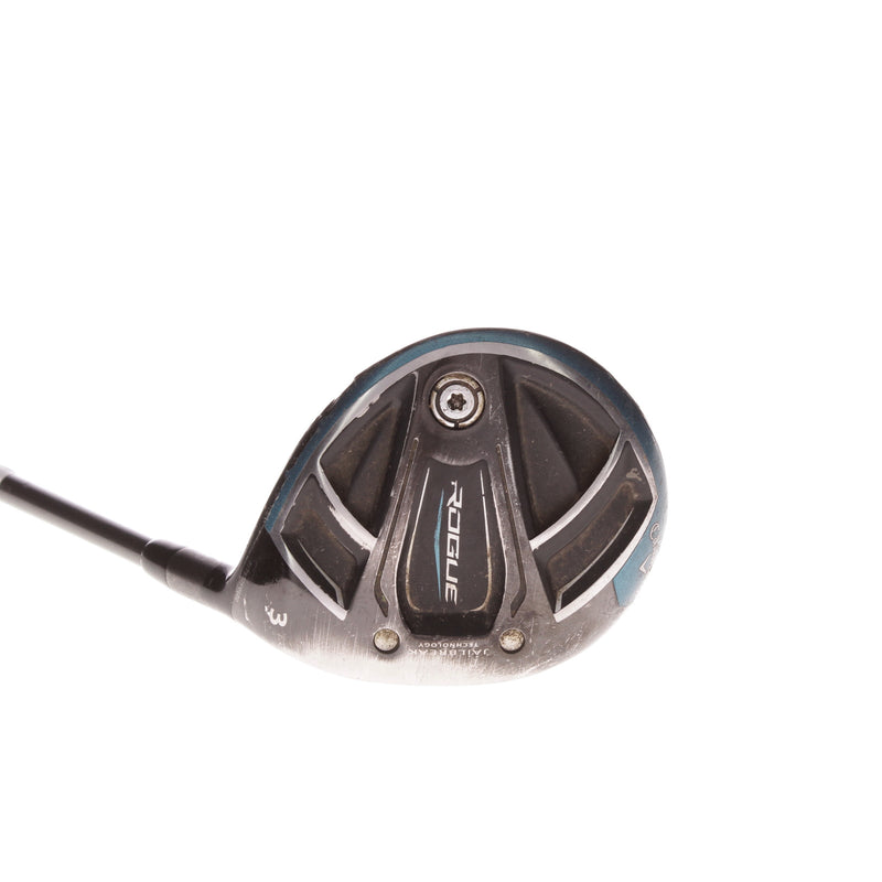 Callaway Rogue Graphite Mens Right Hand Fairway 3 Wood 15 Degree Stiff - Aldila Synergy 60