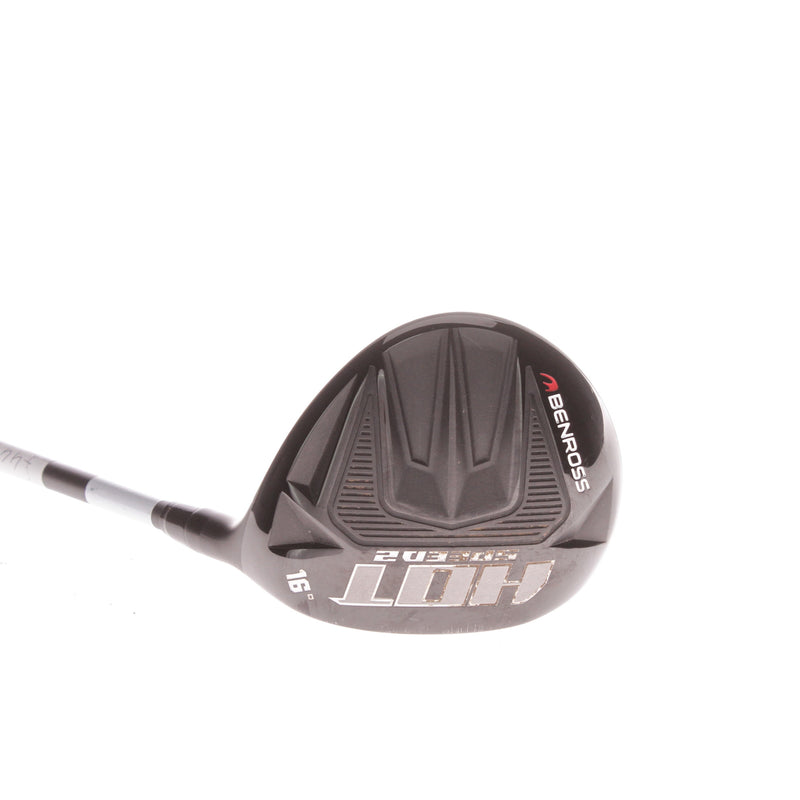 Benross Hot Speed 2 Graphite Mens Right Hand Fairway 3 Wood 16 Degree Regular - Aldila Tour Red ATX75