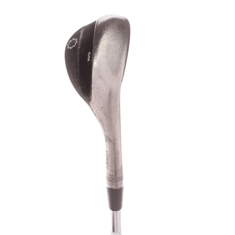 Titleist Vokey SM7 Steel Mens Right Hand Lob Wedge 58 Degree 12 Bounce D Grind Wedge - Vokey Design