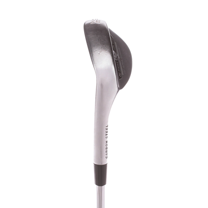 TaylorMade R-Series Ef Spin Steel Mens Left Hand Gap Wedge 52 Degree 9 Bounce Wedge - KBS