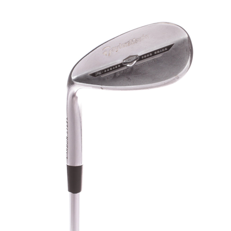 TaylorMade R-Series Ef Spin Steel Mens Left Hand Sand Wedge 56 Degree 12 Bounce Wedge - KBS