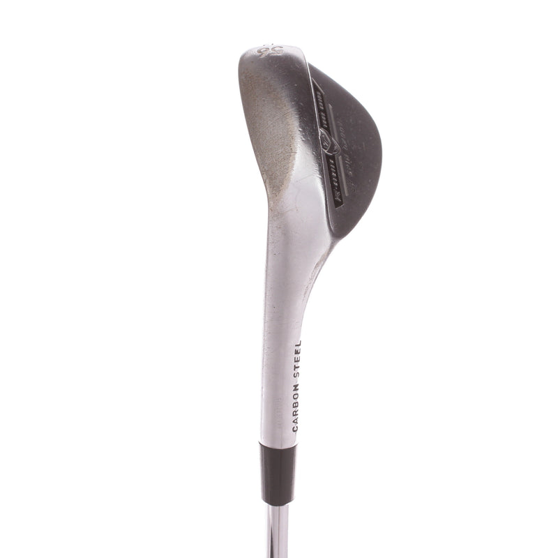 TaylorMade R-Series Ef Spin Steel Mens Left Hand Sand Wedge 56 Degree 12 Bounce Wedge - KBS