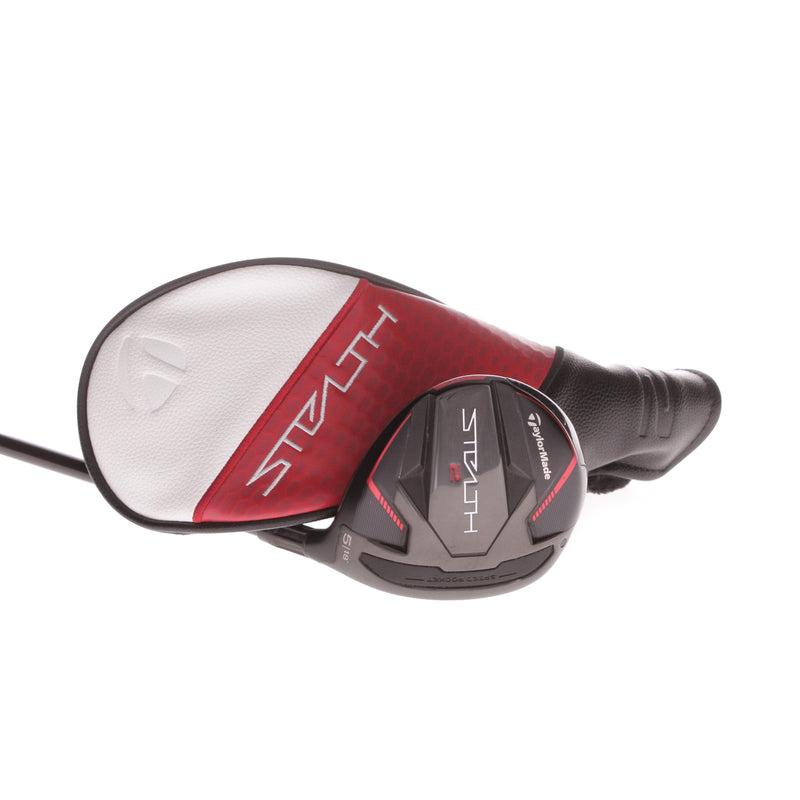 TaylorMade Stealth 2 Graphite Mens Right Hand Fairway 5 Wood 18 Degree Senior - Ventus TR Red FW 5