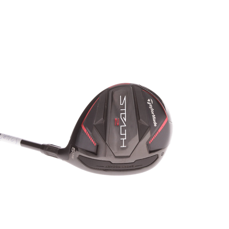 TaylorMade Stealth 2 Graphite Mens Right Hand Fairway 5 Wood 18 Degree Senior - Ventus TR Red FW 5