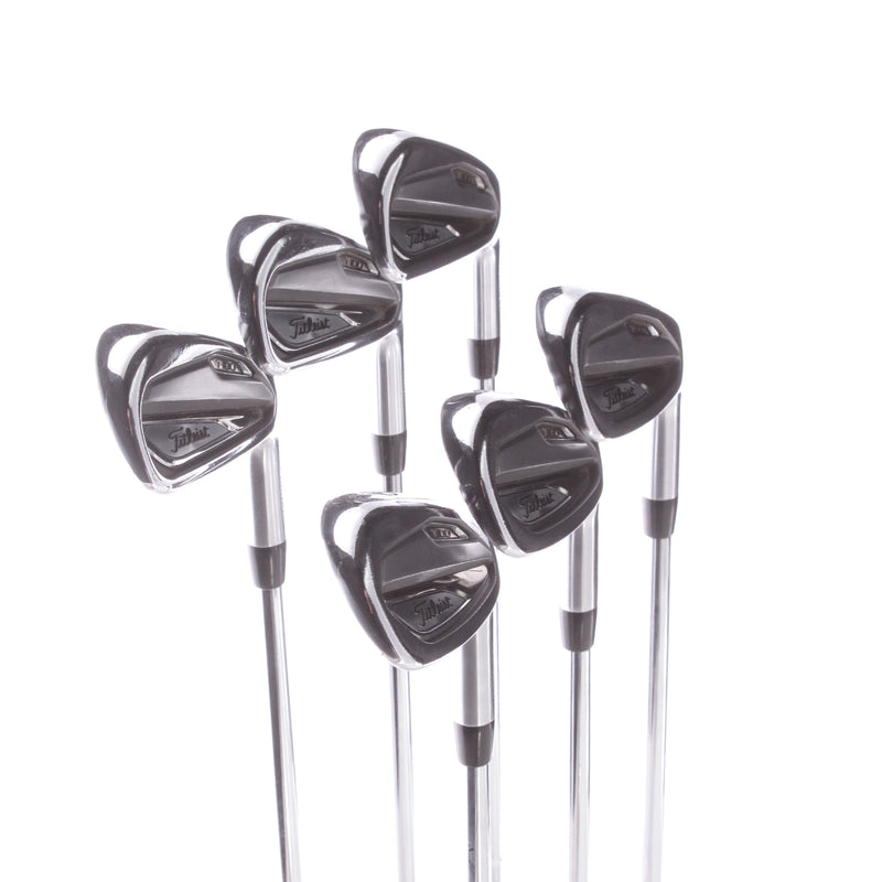 Titleist T100 Steel Mens Right Hand Irons 5-PW Stiff - True Temper AWT White S300