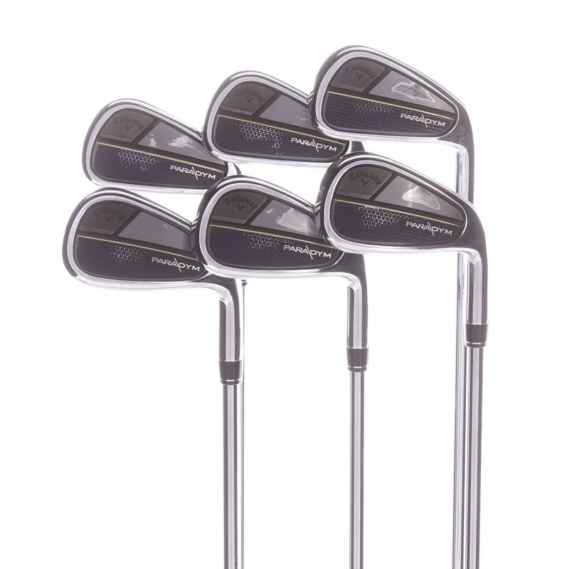 Callaway Paradym Steel Men's Right Hand Irons 5-PW Regular - True Temer Elevate 95