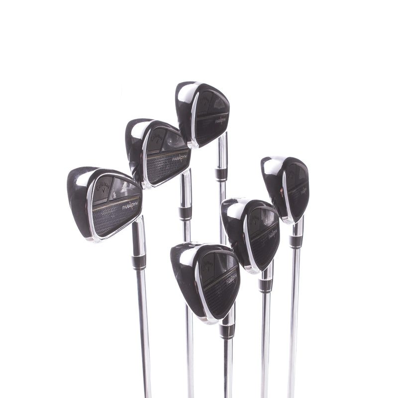 Callaway Paradym Steel Men's Right Hand Irons 5-PW Regular - True Temer Elevate 95