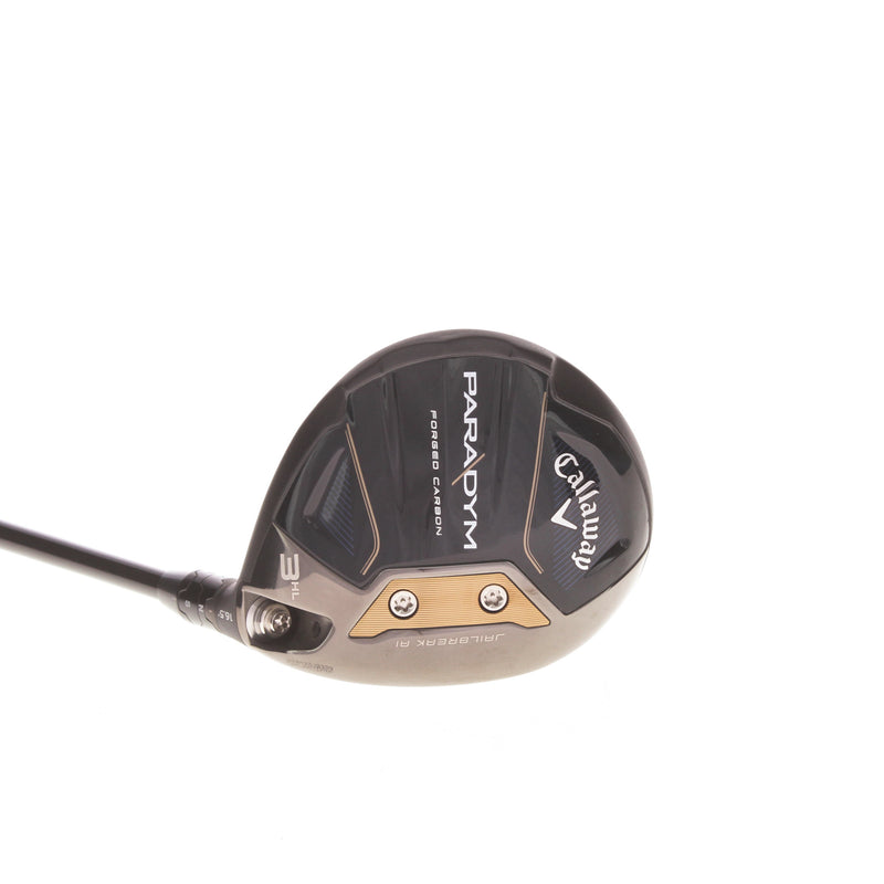 Callaway Paradym Graphite Mens Right Hand Fairway 3 Wood 16.5 Degree Regular - Hzrdus Silver 70