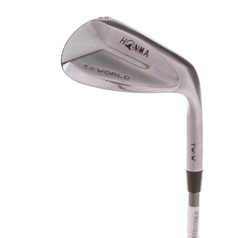 Honma T//World Graphite Mens Right Hand Sand Wedge 56 Degree 8 Bounce Regular - Vizard TW747 50