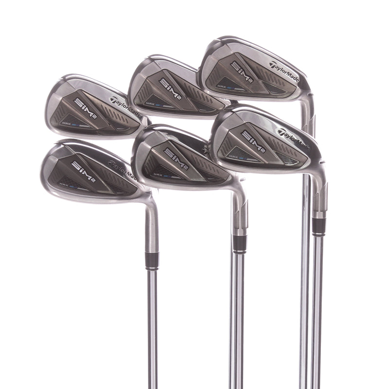 TaylorMade Sim2 Max Steel Mens Right Hand Irons 6-SW Regular - KBS MT Max 85