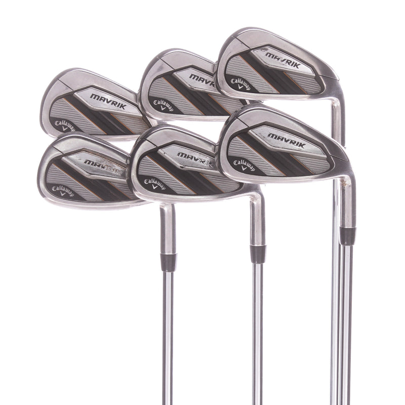 Callaway Mavrik Steel Mens Right Hand Irons 5-PW Regular - True Temper Elevate 105