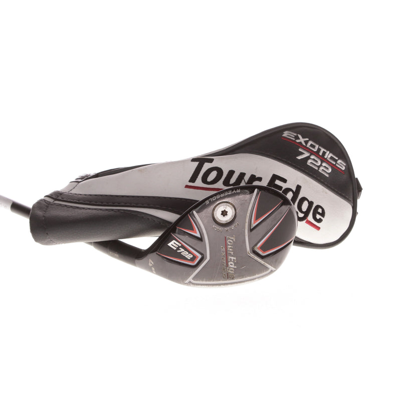 Tour Edge E722 Graphite Men's Right Hand 4 Hybrid 22 Degree Regular - KBS TGI 70