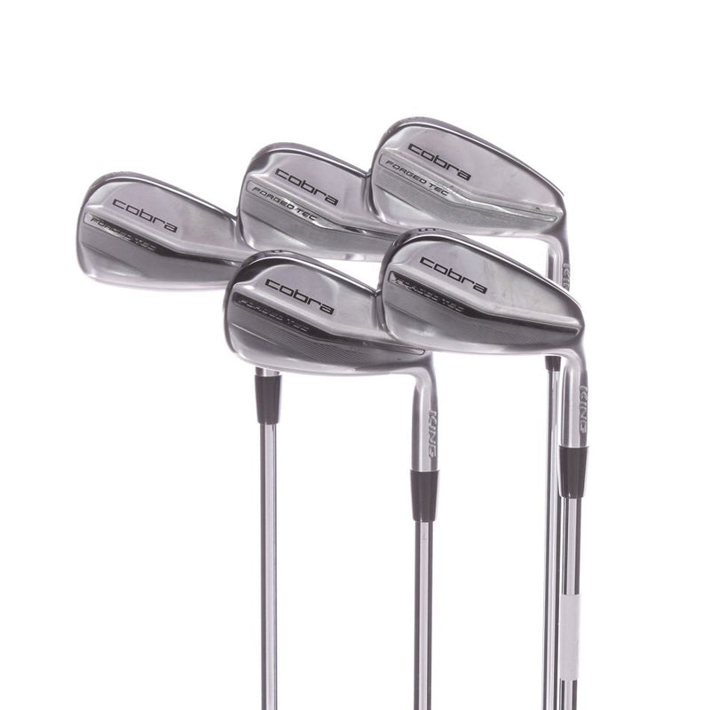 Cobra Forged Tec Steel Mens Right Hand Irons 6-PW Regular - KBS $-Taper Lite