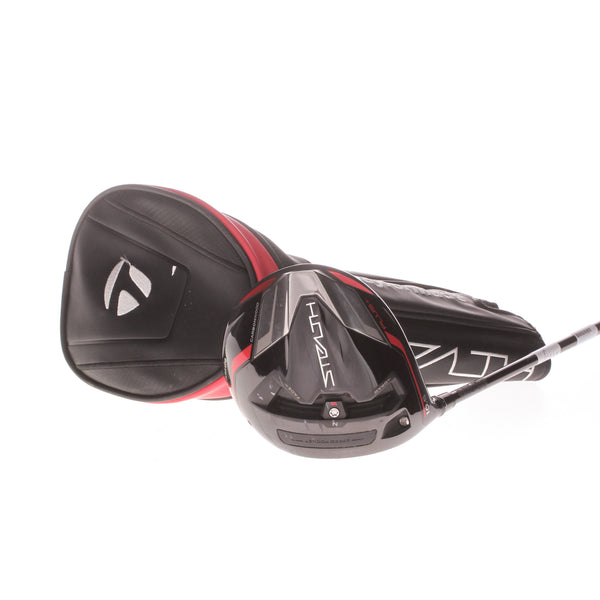 TaylorMade Stealth Plus Graphite Men's Left Driver 10.5 Degree Regular - Hzrdus Smoke 5.5