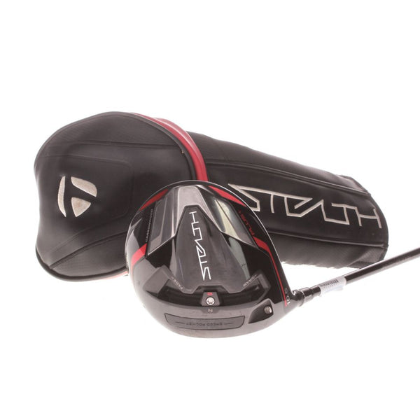 TaylorMade Stealth Plus Graphite Mens Left Hand Driver 10.5 Degree Regular - Hzrdus Smoke 5.5