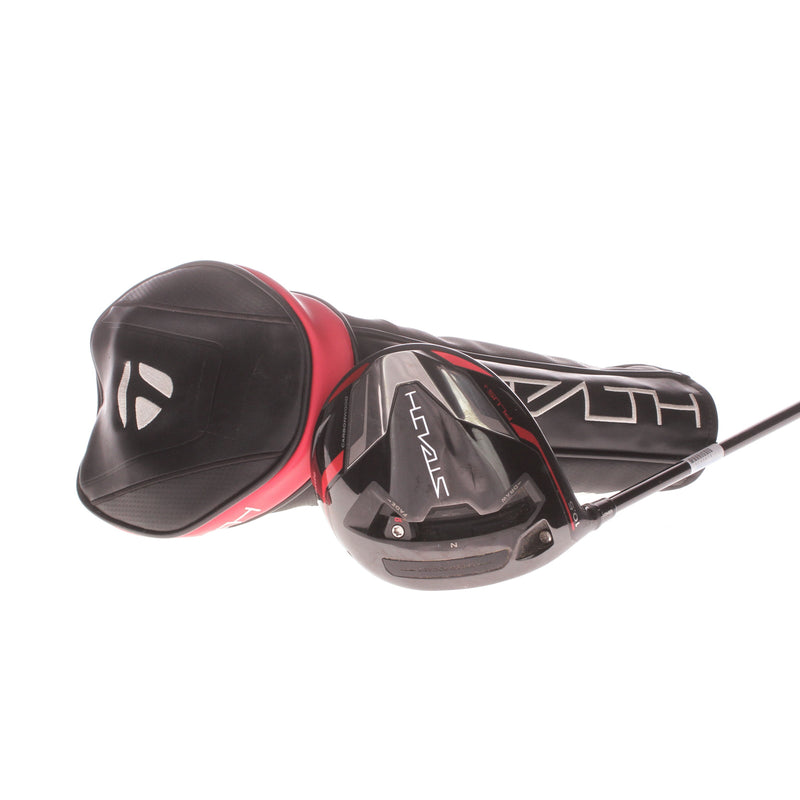 TaylorMade Stealth Plus Graphite Mens Left Hand Driver 10.5 Degree Regular - Hzrdus Smoke 5.5