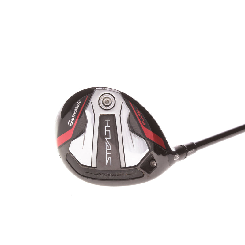 TaylorMade Stealth Plus Graphite Men's Left Fairway 5 Wood 19 Degree Regular - Hzrdus Smoke 5.5