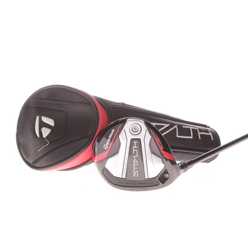 TaylorMade Stealth Plus Graphite Men's Left Hand Fairway 3 Wood 15 Degree Regular - Hzrdus Smoke 5.5