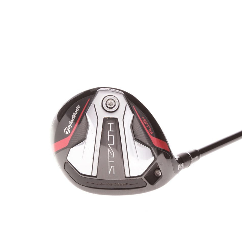 TaylorMade Stealth Plus Graphite Mens Left Hand Fairway 3 Wood 15 Degree Regular - Hzrdus Smoke 5.5