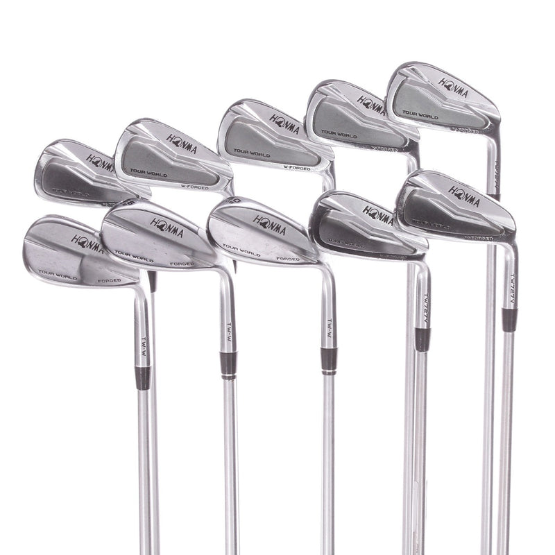 Honma Tour World Graphite Men's Right Hand Irons 4-10 Stiff - KBS Tour C-Taper 120