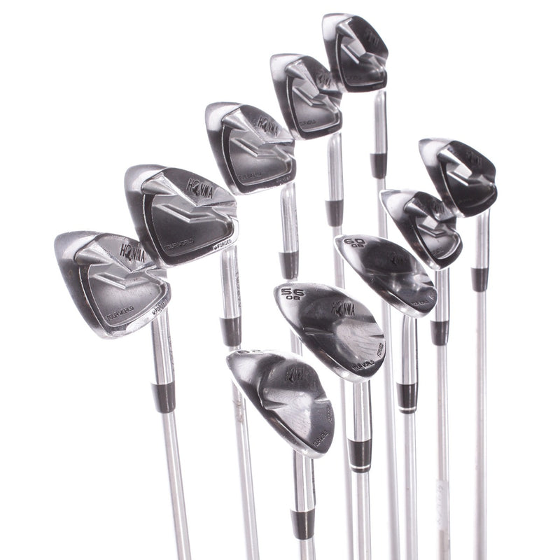 Honma Tour World Graphite Men's Right Hand Irons 4-10 Stiff - KBS Tour C-Taper 120