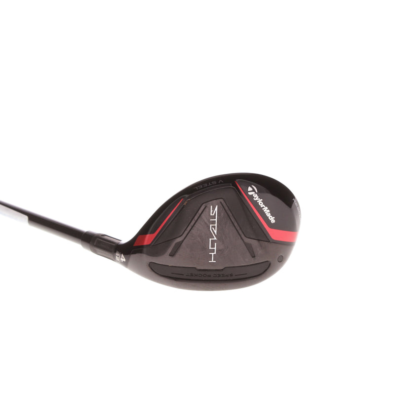 TaylorMade Stealth Graphite Mens Right Hand 4 Hybrid 22 Degree Regular - Ventus 6R