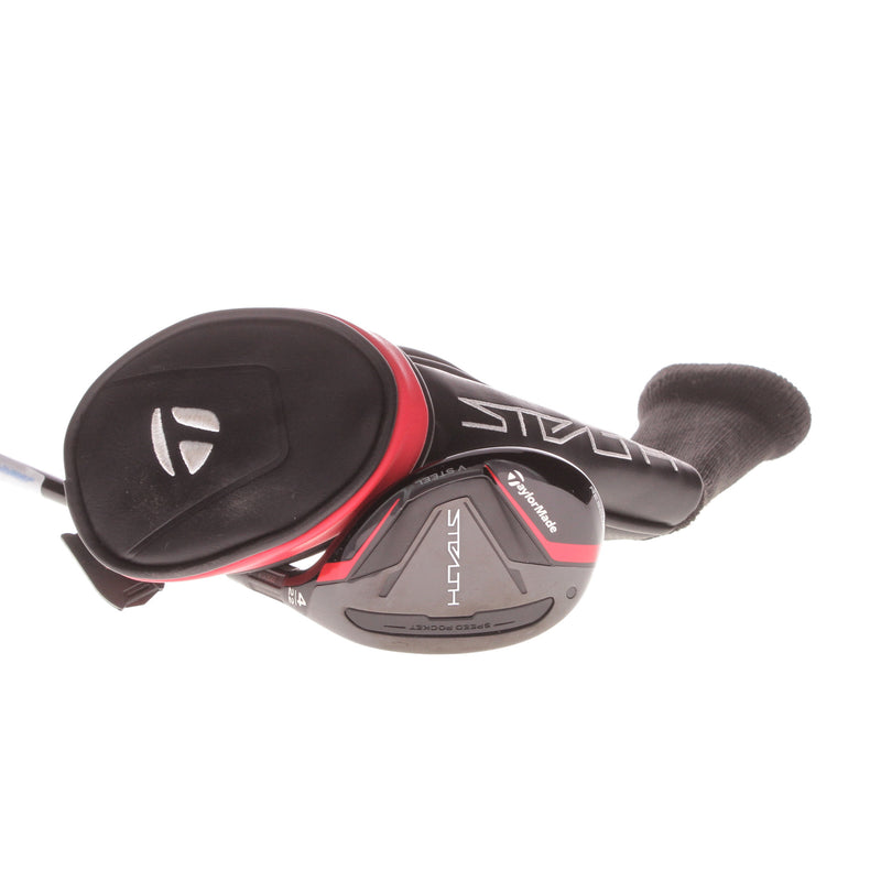 TaylorMade Stealth Graphite Men's Right Hand 4 Hybrid 22 Degree Stiff - Ventus 7S