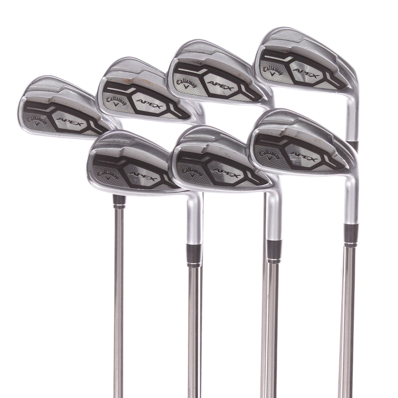 Callaway Apex CF16 Graphite Mens Right Hand Irons 4-PW Regular - Mamiya Recoil 760 F3