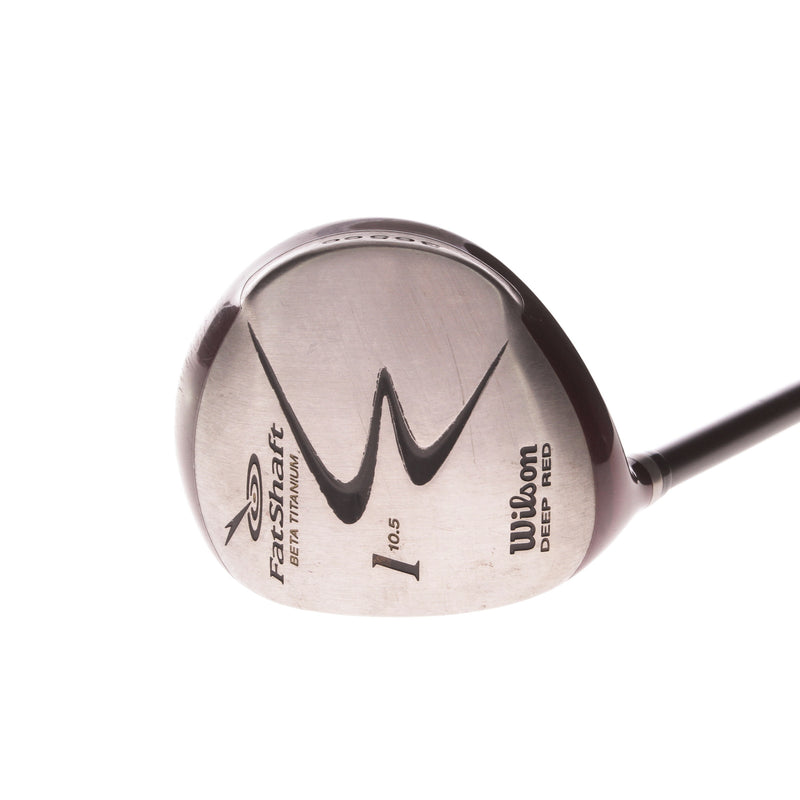 Wilson Deep Red 365cc Beta-Ti Graphite Mens Left Hand Driver 10.5 Degree Stiff - Fat Shaft 480