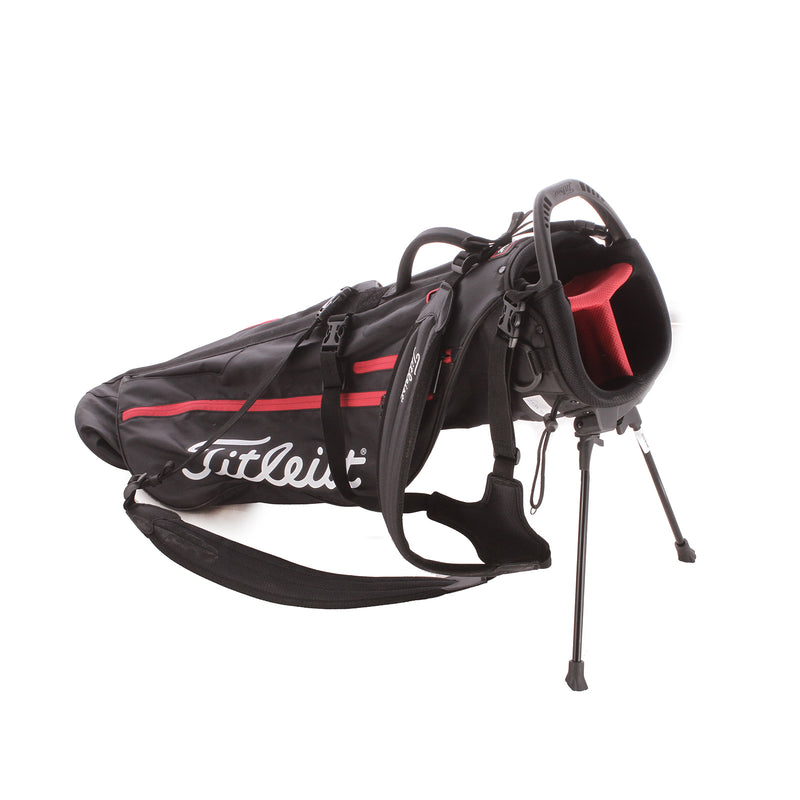 Titleist Second Hand Pencil Bag - Black/Red