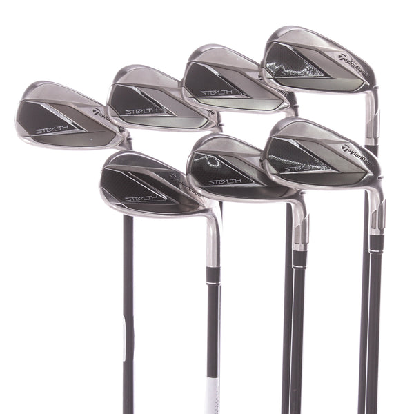 TaylorMade Stealth Graphite Men's Right Irons 5-SW Regular - Ventus 6R